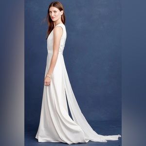 NW J. Crew Lana Wedding Gown - Sz 2